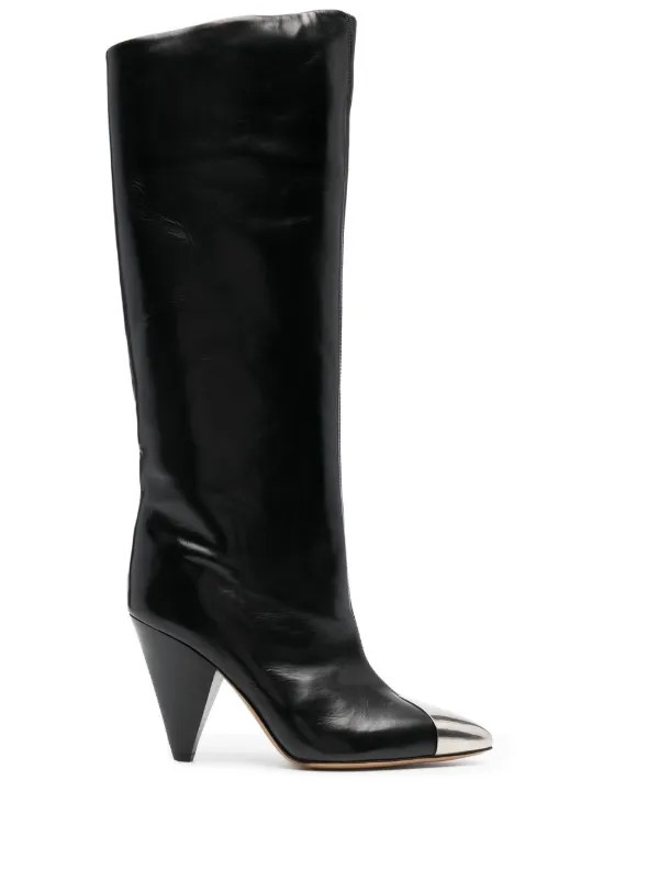 MARANT ÉTOILE Pointed Heeled Boots - Farfetch | Farfetch Global