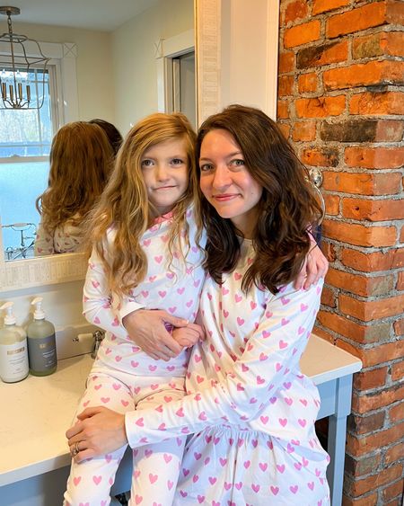 I’m so excited to be able to share the @lakepajamas Valentine’s Day collection with you! If you’ve been following me for even just a short time, you know my love for all things LAKE & this collection is no exception. One of my favorite parts of this particular collection (aside from the softness of the Pima Cotton!) is the matching sets for kids. At 7 & 6, my kids still get excited about new pajamas & @lakepajamas are their favorite to wear! Amelia & I are wearing the pink heart print & I just bought the blue hearts for Joseph & there are a few other super cute prints, too (think kisses & candy stripes!)! ❤️💕💙 #lakepartner #lakepajamas

#LTKkids #LTKhome #LTKfamily