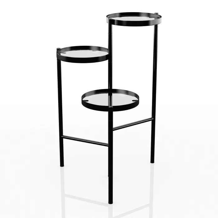 Zela 3 Tier Indoor Plant Stand Black - HOMES: Inside + Out | Target