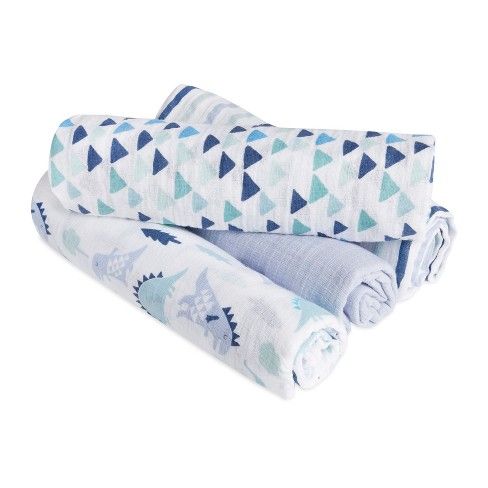 Aden by Aden + Anais Muslin Swaddles - 4pk | Target