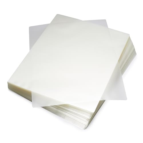 Amazon Basics Clear Thermal Laminating Plastic Paper Laminator Sheets, 9 x 11.5-Inch, 200-Pack, 3mil | Amazon (US)