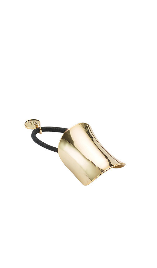 LELET NY Mini Hera Pony Cuff in Metallic Gold. | Revolve Clothing (Global)
