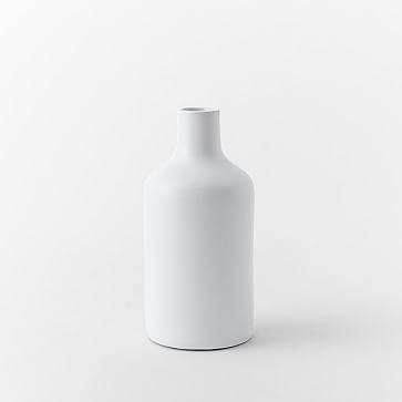 Pure White Ceramic Bottle | West Elm (US)