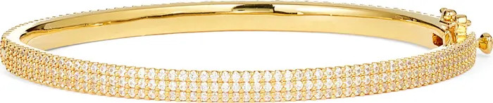Pavé Cubic Zirconia Bangle | Nordstrom