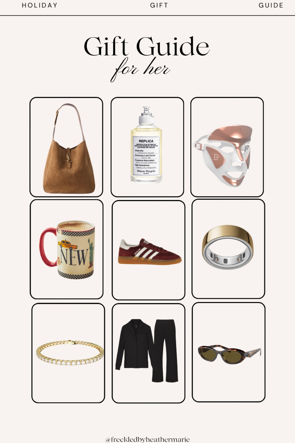 Holiday gift guide for her 

#LTKGiftGuide #LTKHoliday #LTKSeasonal