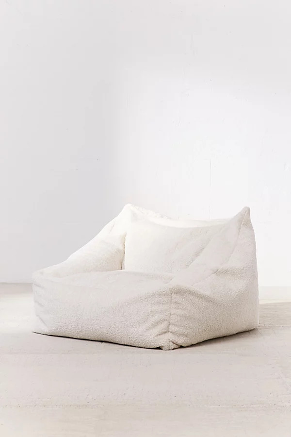 Cooper Faux Sheepskin Lounge Chair | Urban Outfitters (US and RoW)