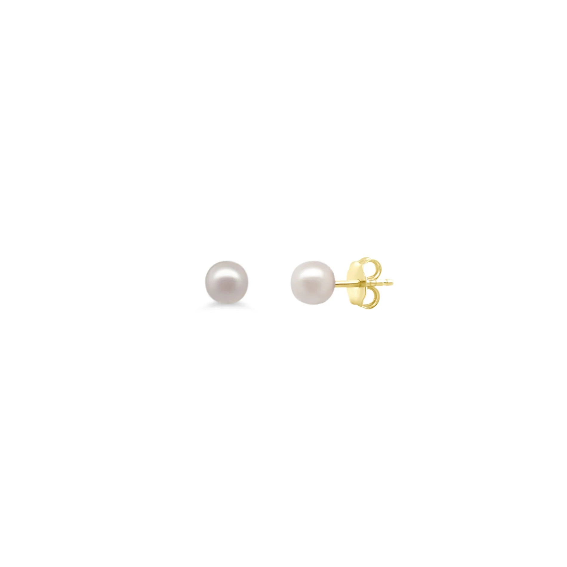 Classic Pearl Stud | LINDSEY LEIGH JEWELRY