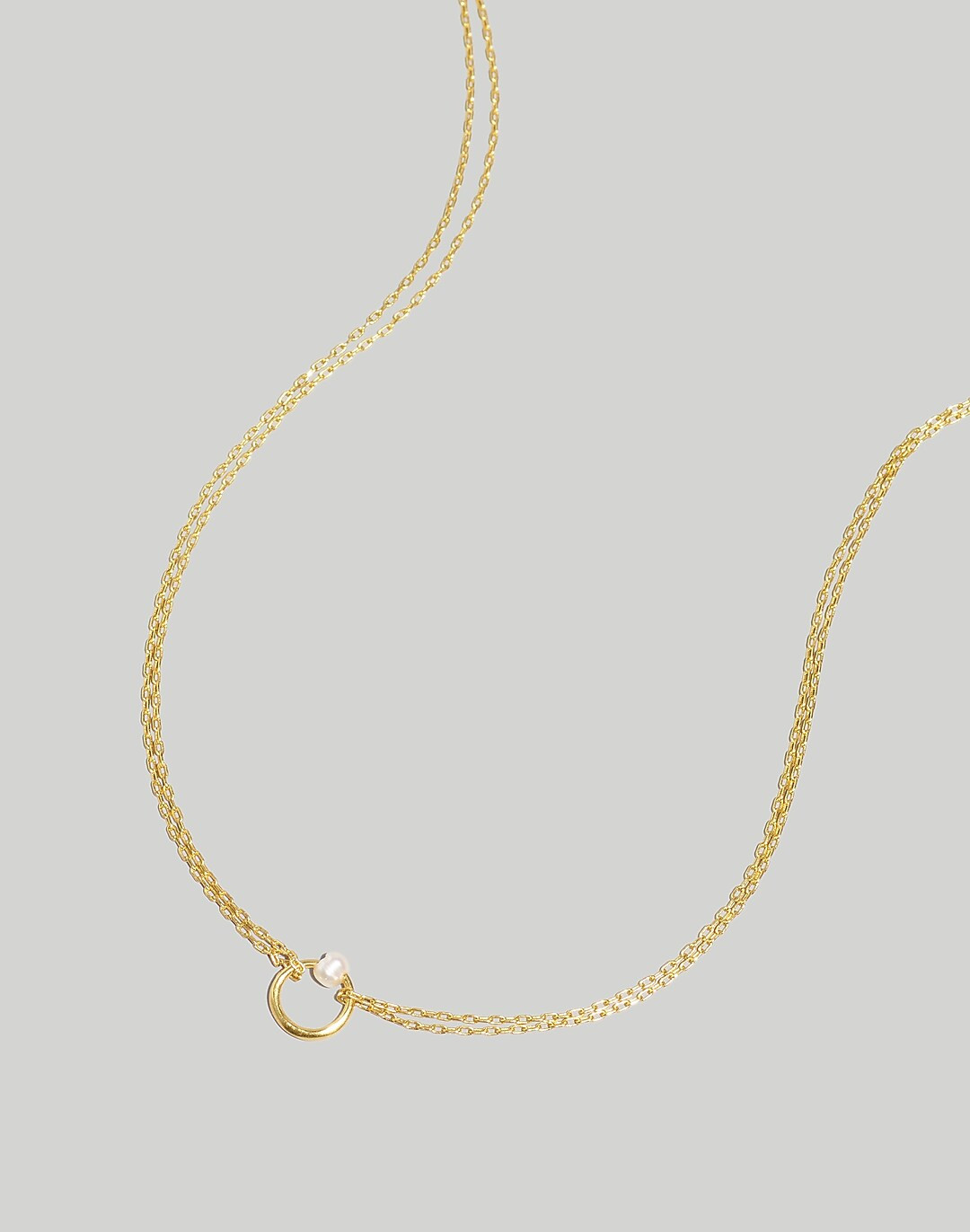 Freshwater Pearl Circle Necklace | Madewell