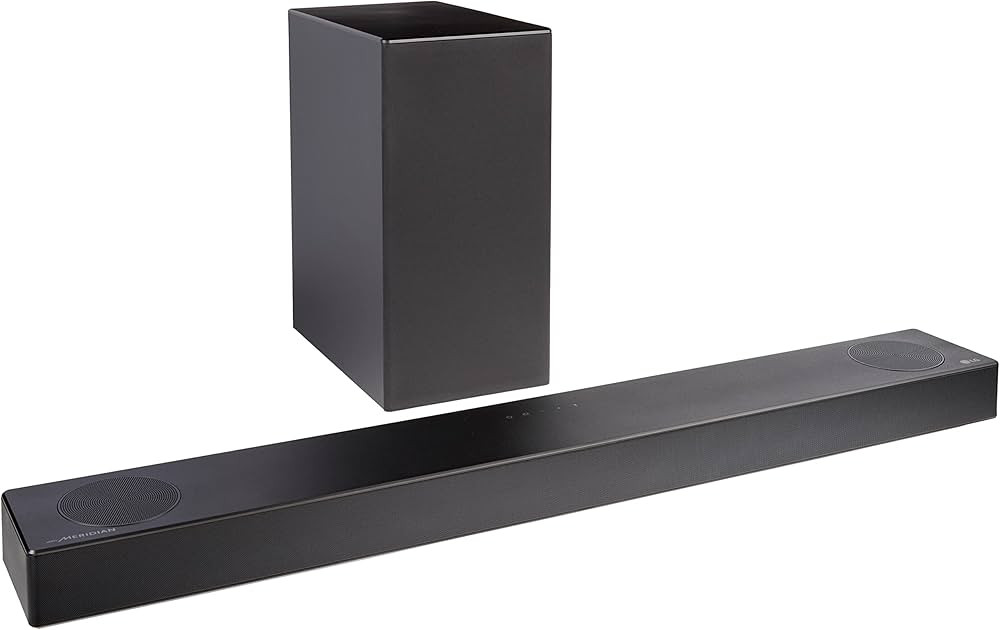 LG S75Q 3.1.2ch Sound bar with Dolby Atmos DTS:X, High-Res Audio, Synergy TV, Meridian, HDMI eARC... | Amazon (US)