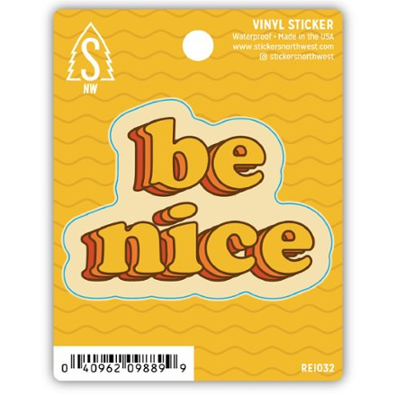 Stickers Northwest   Be Nice Sticker | REI
