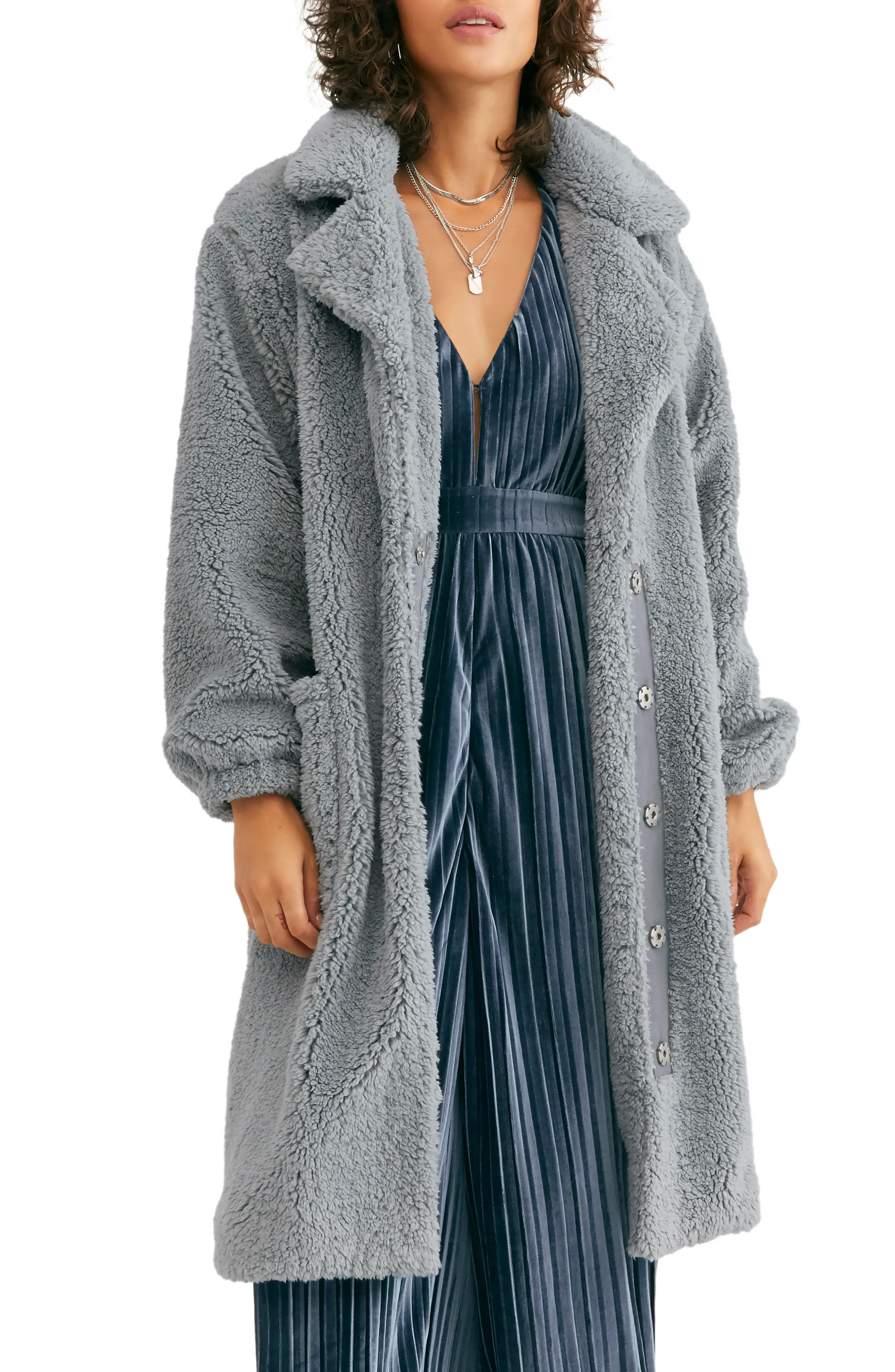 Women's Free People Tessa Teddy Coat | Nordstrom