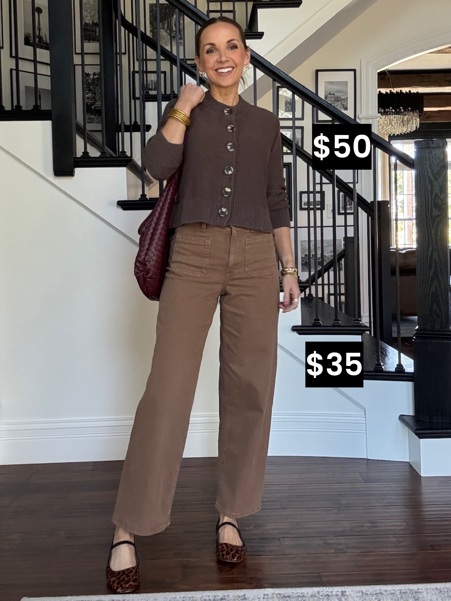 @Quince cardigan 
@Target pants 
Get your true size in both

#LTKootd