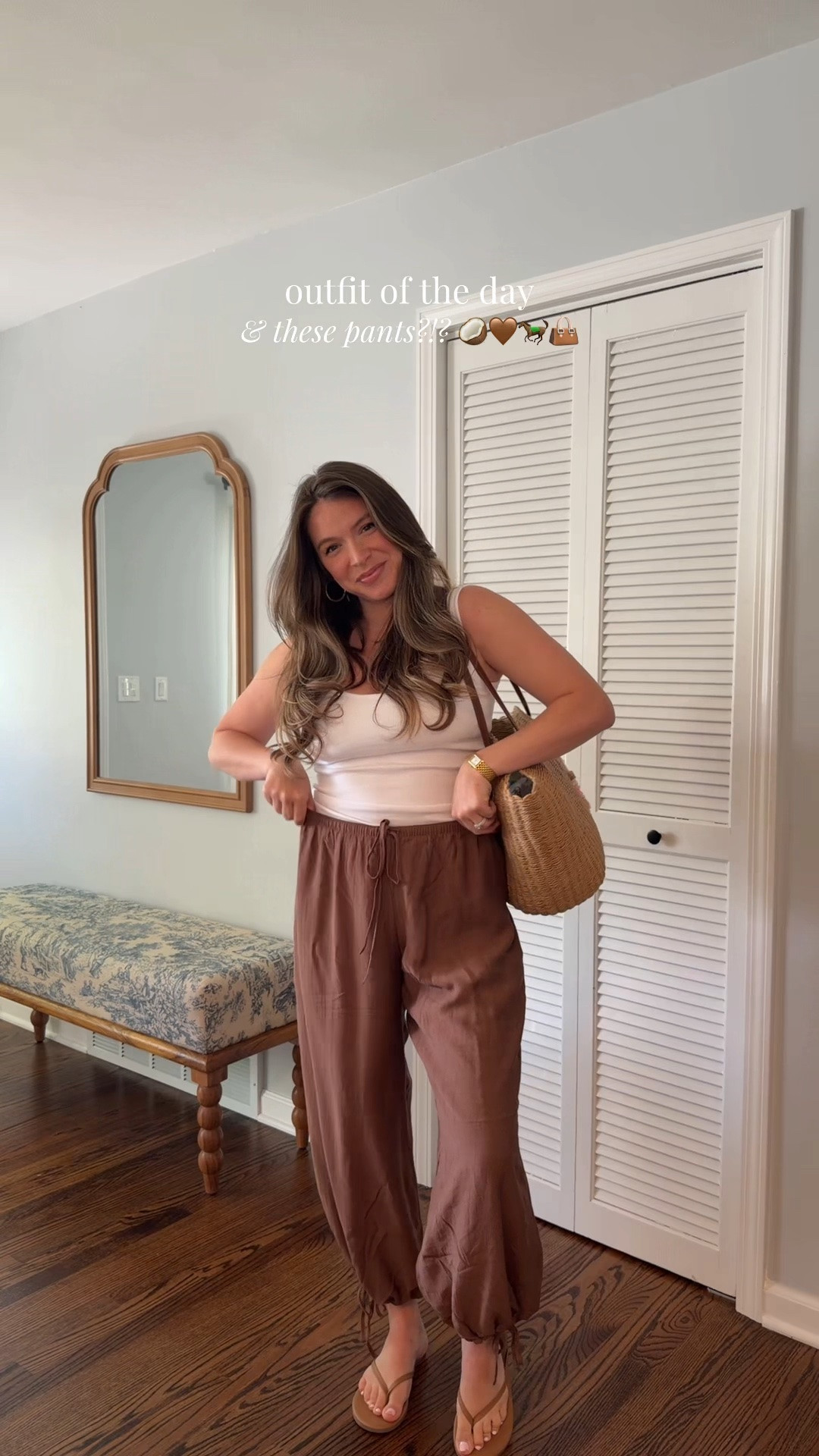 Size medium short in balloon pants
Size medium in bra free scoop tank

everyday style, mom style, outfit ideas, Abercrombie pants

#LTKootd #LTKSaleAlert