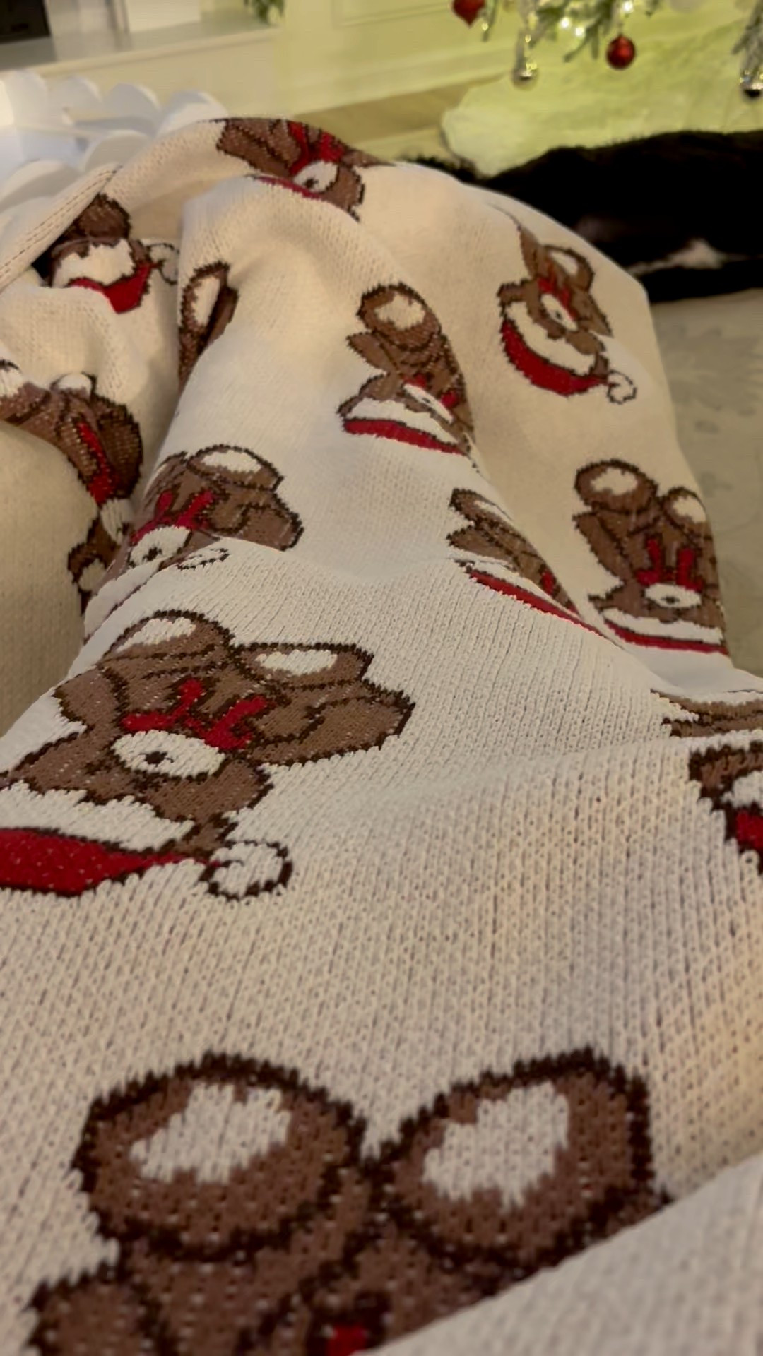 Bear throw blanket!🧸🎄❤️

#LTKHome #LTKGiftGuide #LTKHoliday