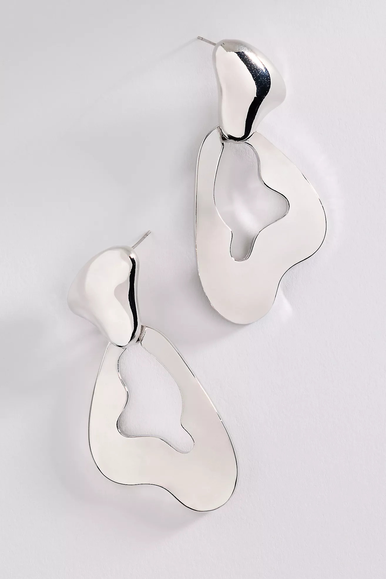Asymmetric Cutout Earrings | Anthropologie (US)