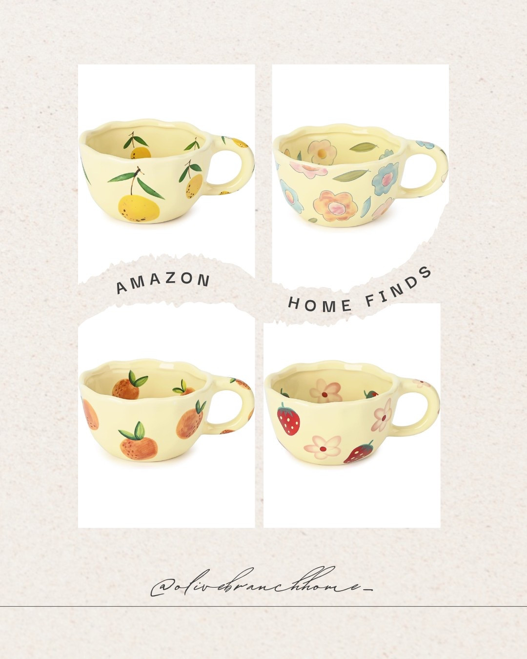 The cutest Spring mugs! ☕️ 

#LTKSeasonal #LTKHome