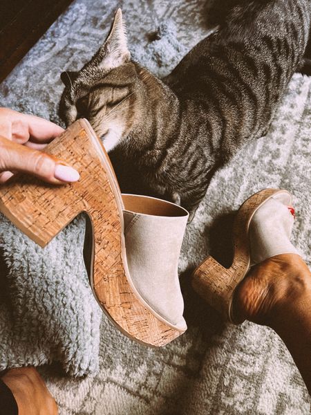 New shoes that you NEED.
Vegan suede open toe platform mules. These are SUPER cushioned so they are extra comfortable .

#LTKSeasonal #LTKshoecrush #LTKFind