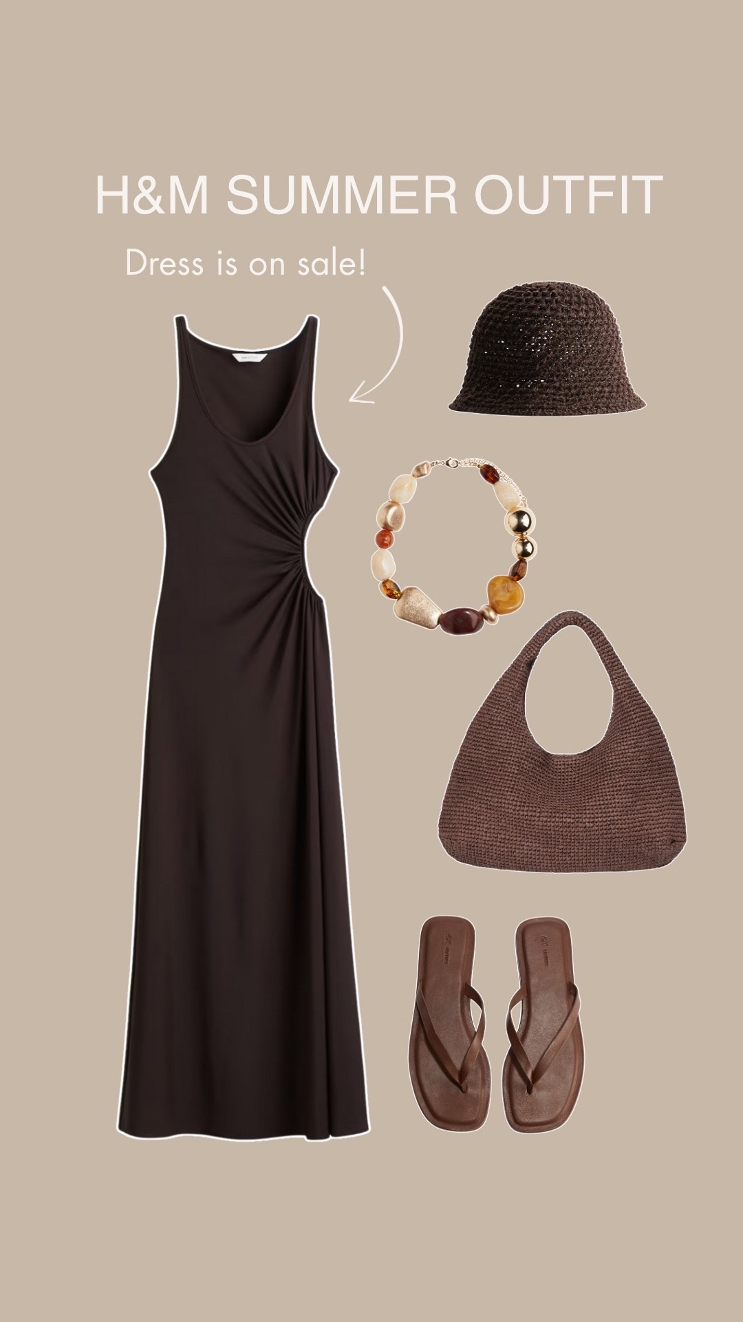 Summer dress - summer dresses - holiday outfit H&M - crochet bucket hat - beaded necklace - leather flip flops sandals - straw bag - European summer holiday - & Other Stories 

#LTKsummer #LTKeurope #LTKdresses