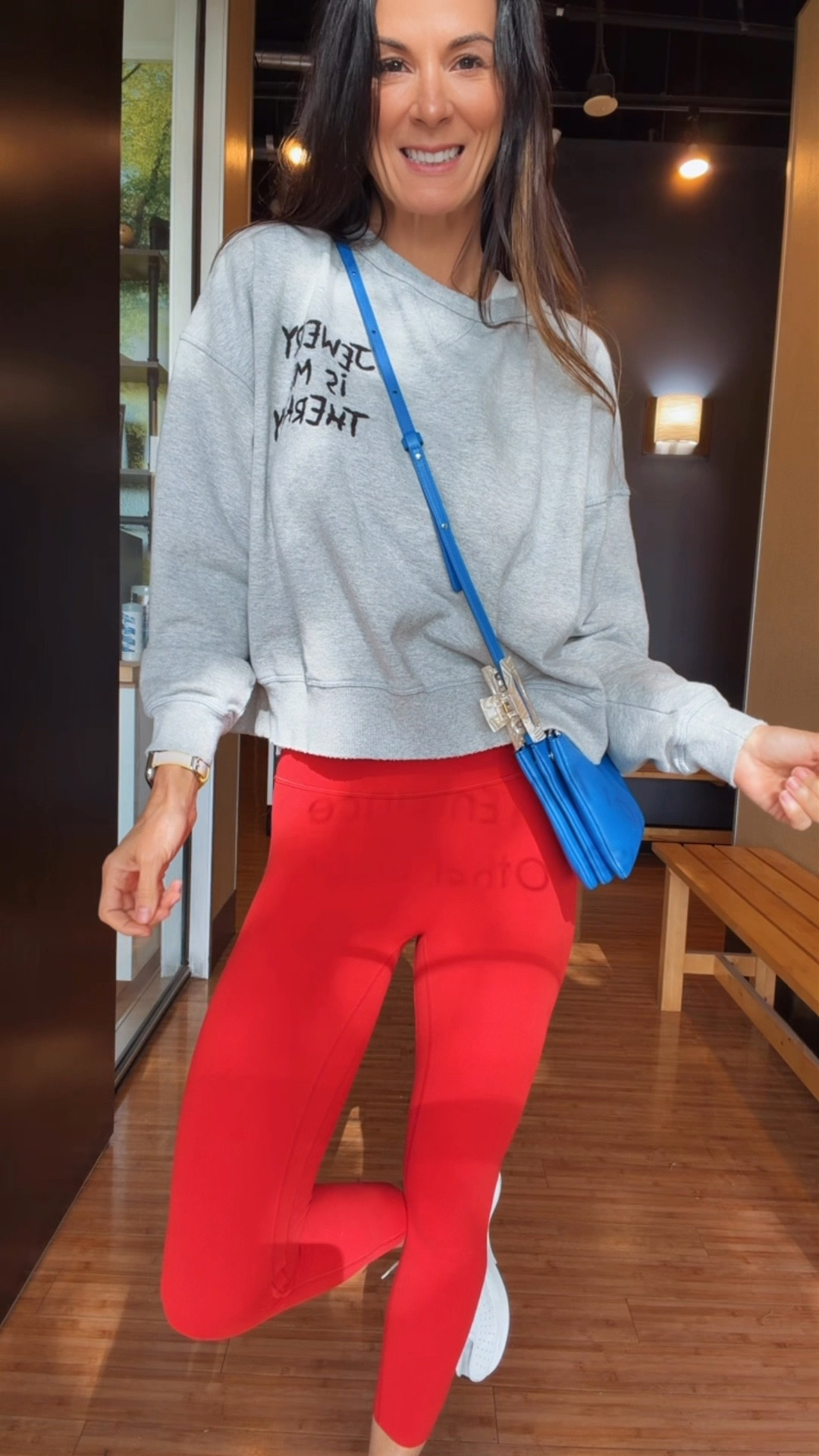 Running errands but make it cute ❤️

Because if I’m leaving the house… we’re at least giving effortless energy

These leggings = SNATCHED
This sweatshirt = don’t talk to me cozy
And somehow it still looks like I tried (I didn’t)

Sweatshirt is by Diamonds & Sweatshirts 
Linked in stories 💙

#NicoleColeeStyle #ErrandOutfit #AthleisureStyle #EverydayChic #LTKFitness



#LTKootd #LTKdayinmylife #LTKfitnessgoals