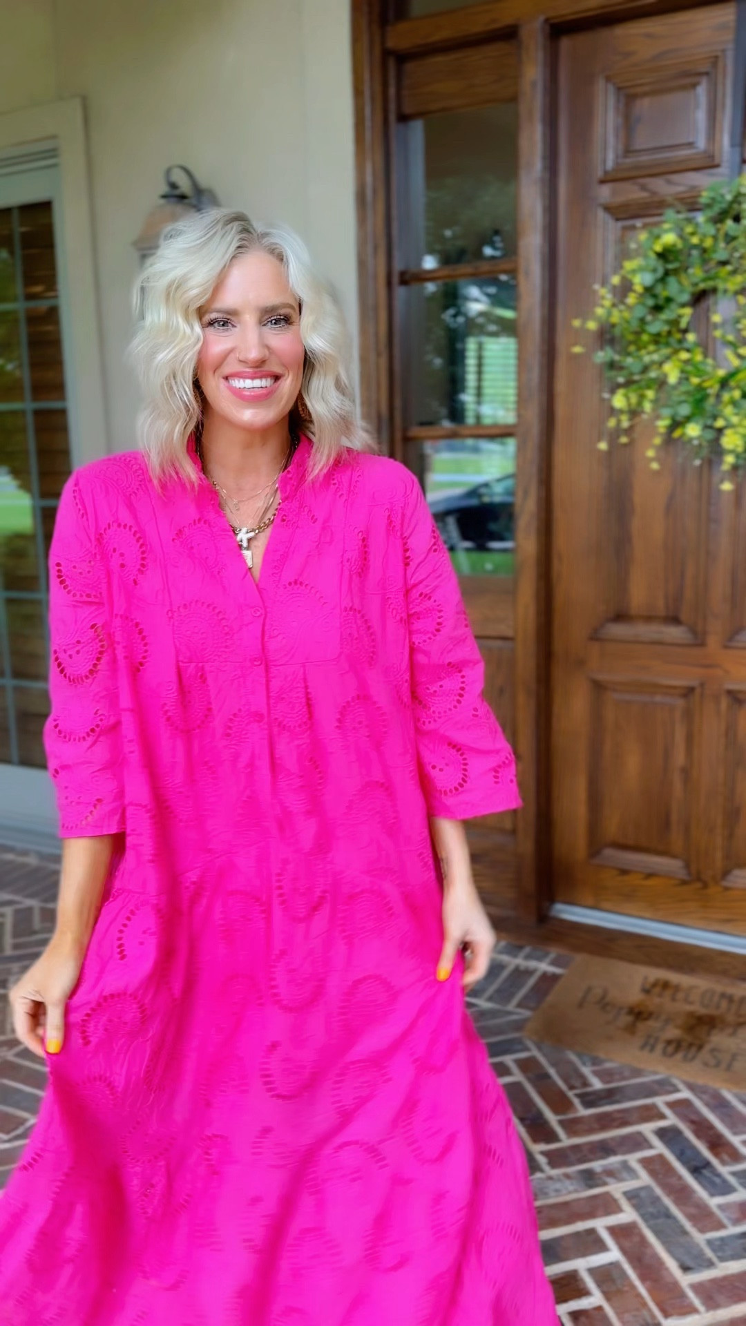The most beautiful anthro inspired eyelet dress from Amazon!
Comes in tons of colors and fits loose and flowy. Wearing a small
Lined to the knee 💕✨👏🏻

#LTKFindsUnder50 #LTKStyleTip #LTKTravel