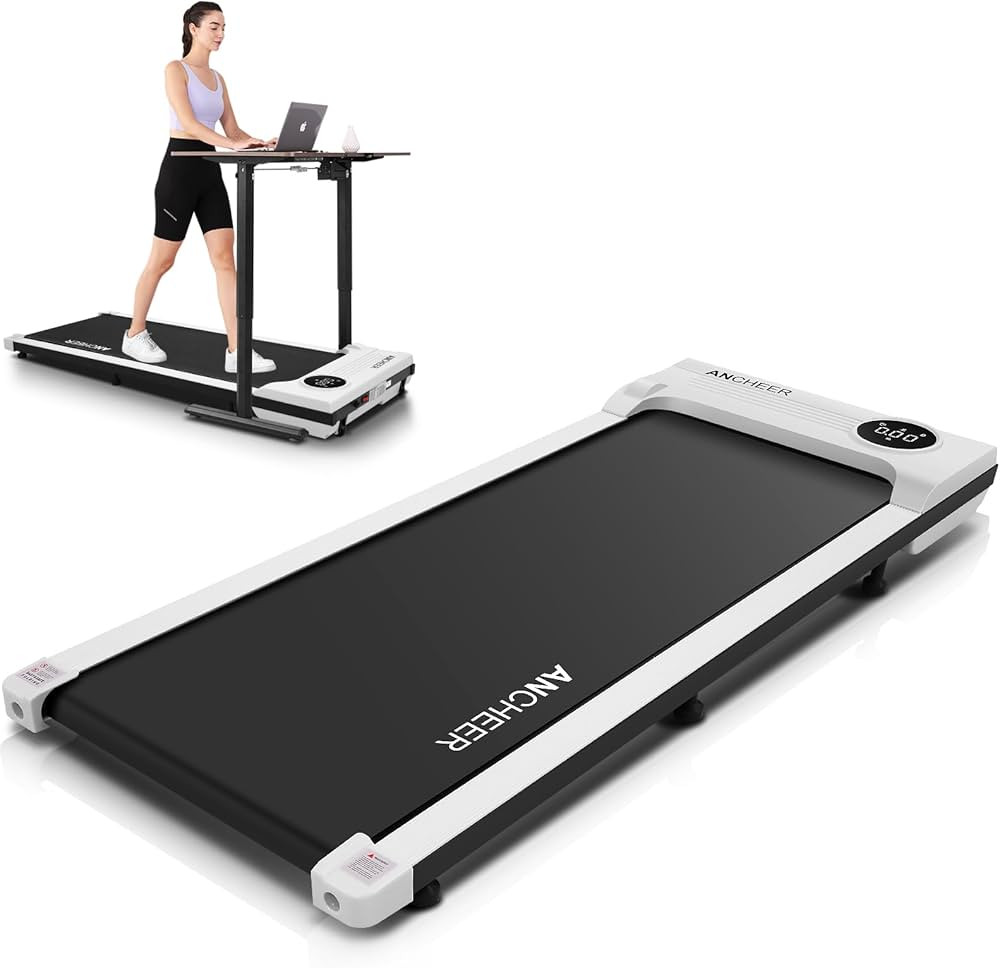 Under Desk Walking Pad for Home Office - 2.5 HP Portable Treadmill With 300 lb Capacity, Compact ... | Amazon (US)