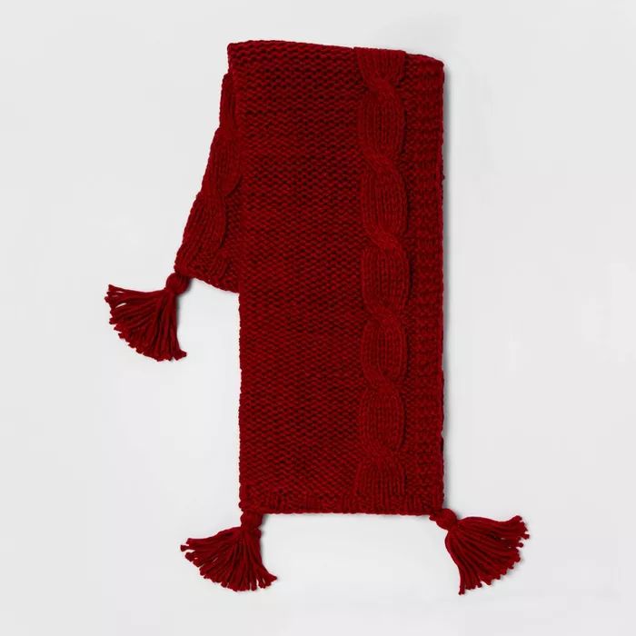 Chunky Cable Knit Throw Blanket - Threshold™ | Target