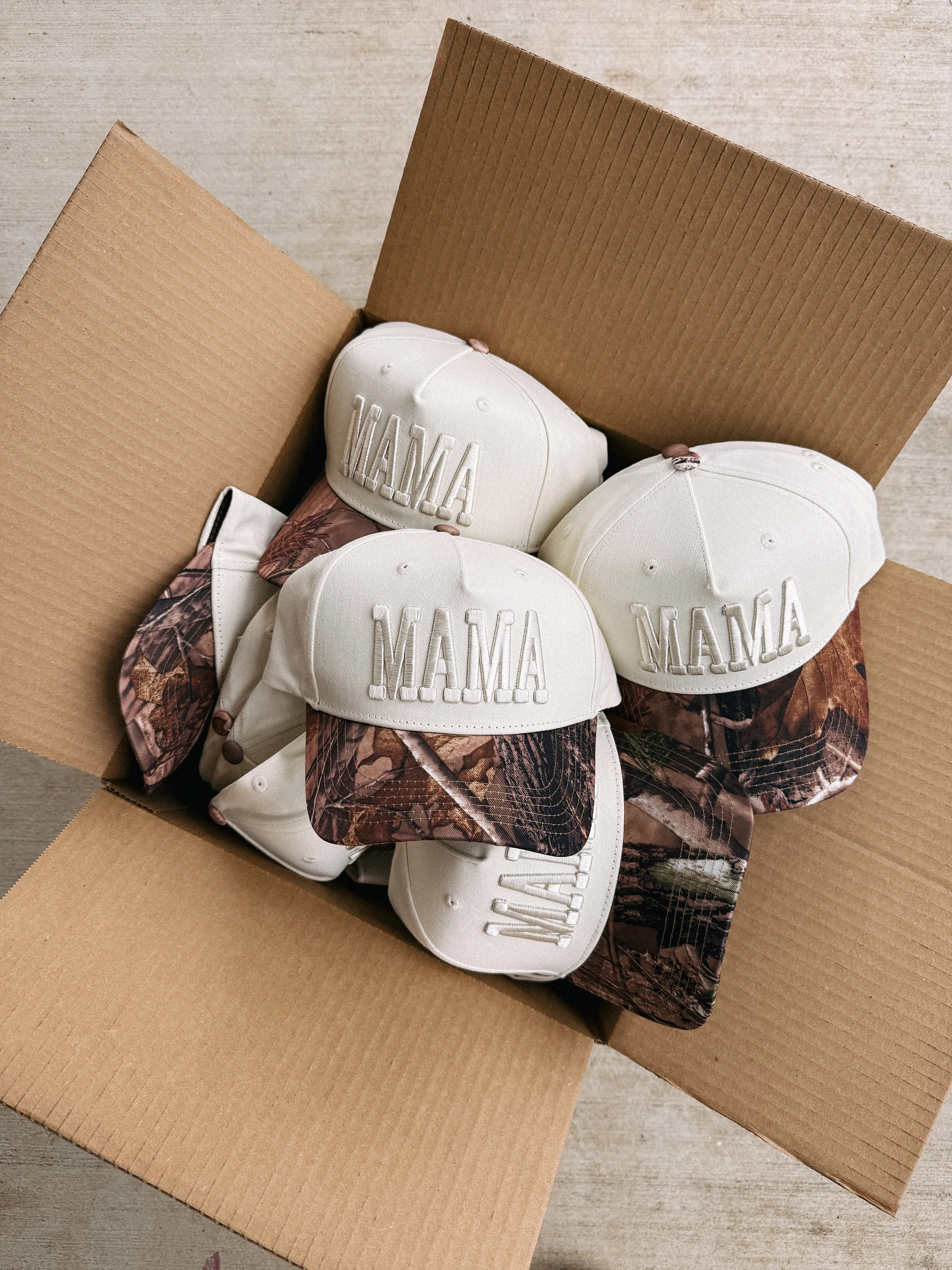 ETTA OG | mama puff trucker hat - camo | Etta+East