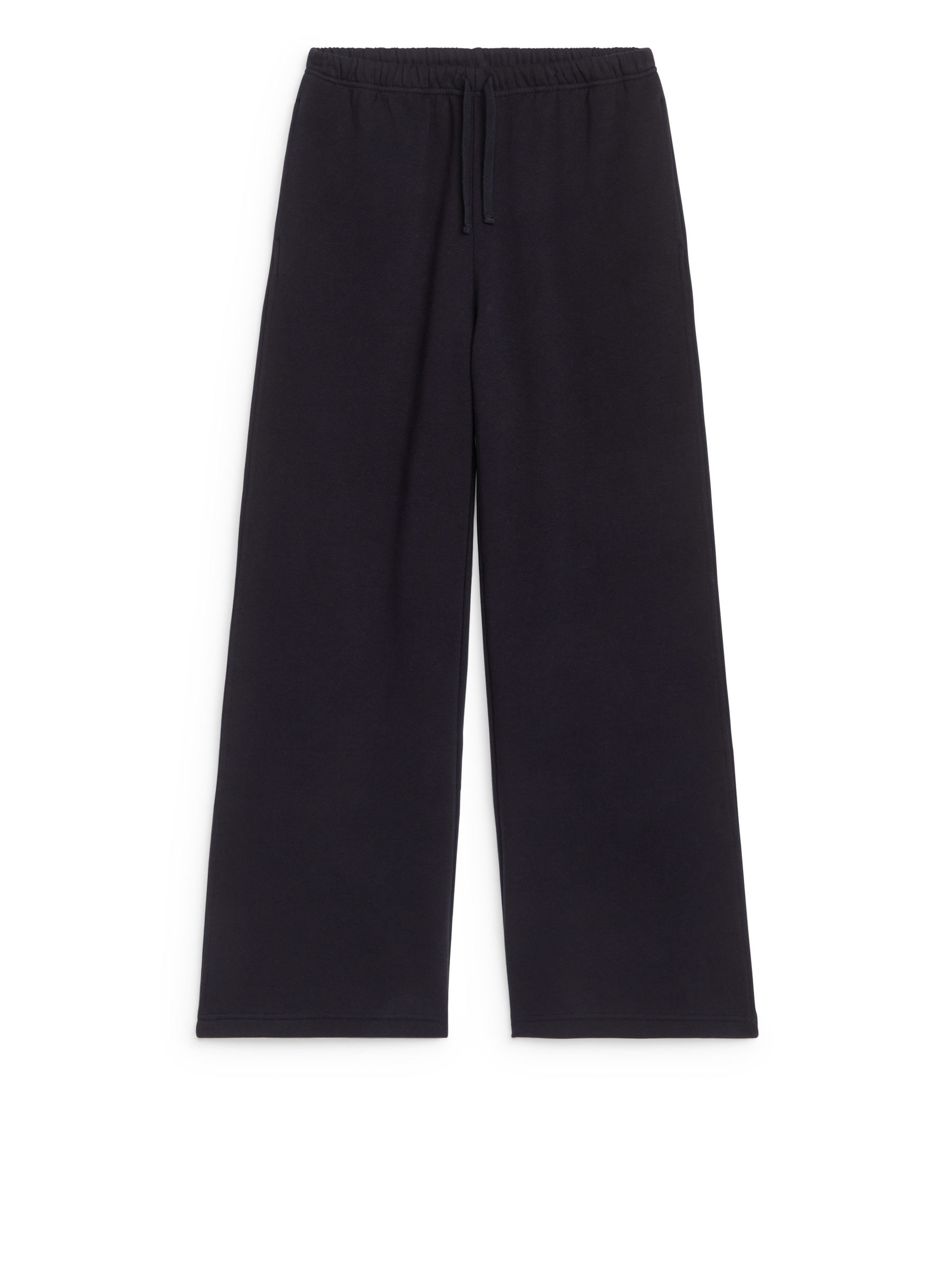 French Terry Sweatpants – Dark Blue – Women – ARKET GB | Arket UK