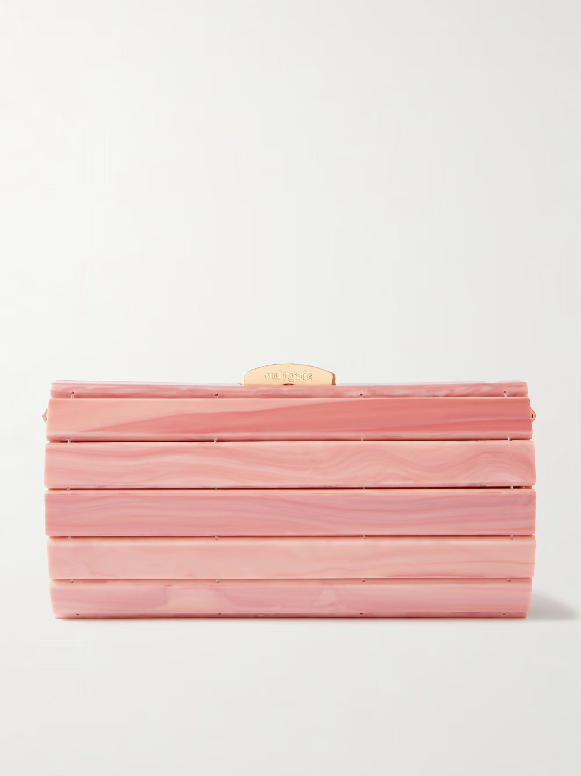 Rolie Polie mini marbled acrylic clutch | NET-A-PORTER (US)