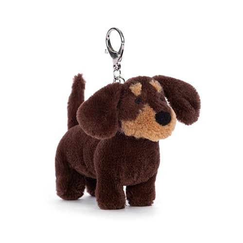 Jellycat Otto Sausage Dog Bag Charm, 4.5 inches | Dogs and Puppies Plush Keychain | Great Gift Idea | Amazon (US)
