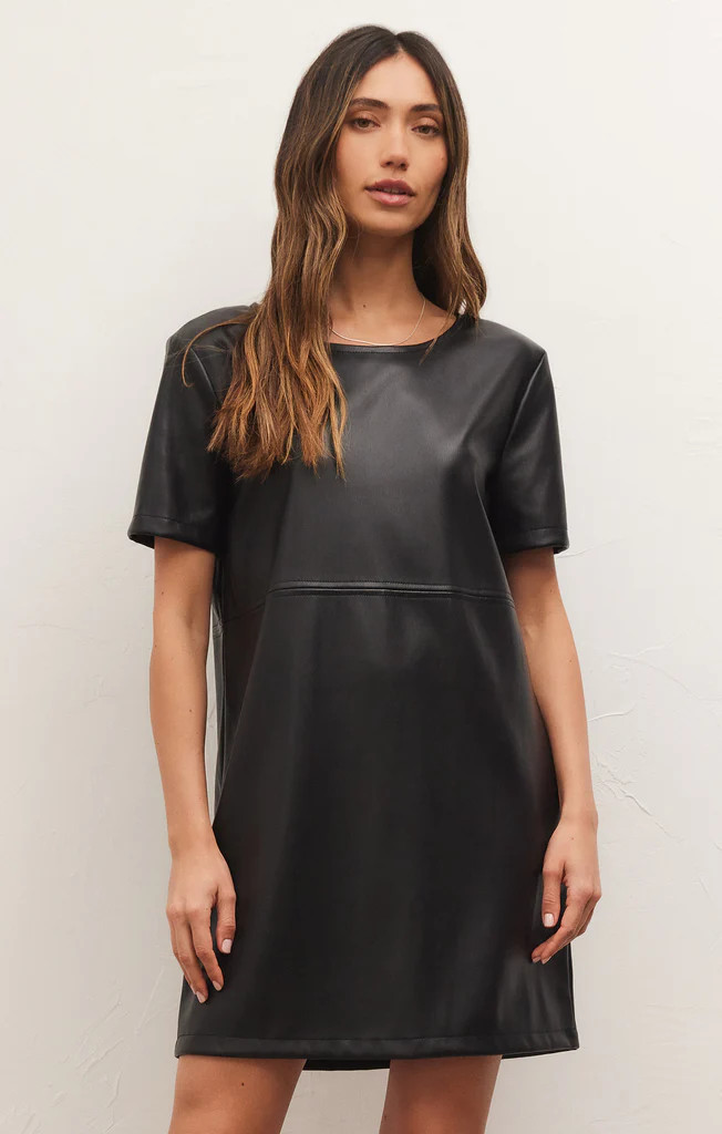 London Faux Leather Dress | Z Supply