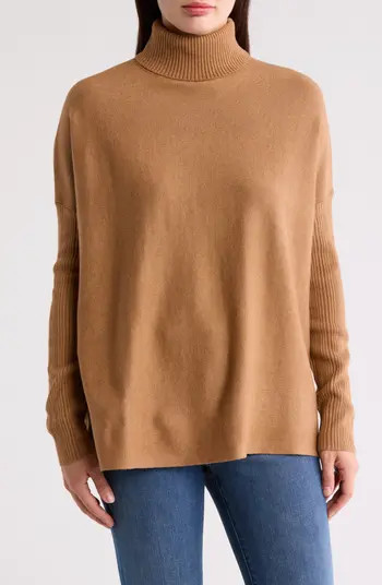 Oversize Turtleneck Sweater | Nordstrom Rack