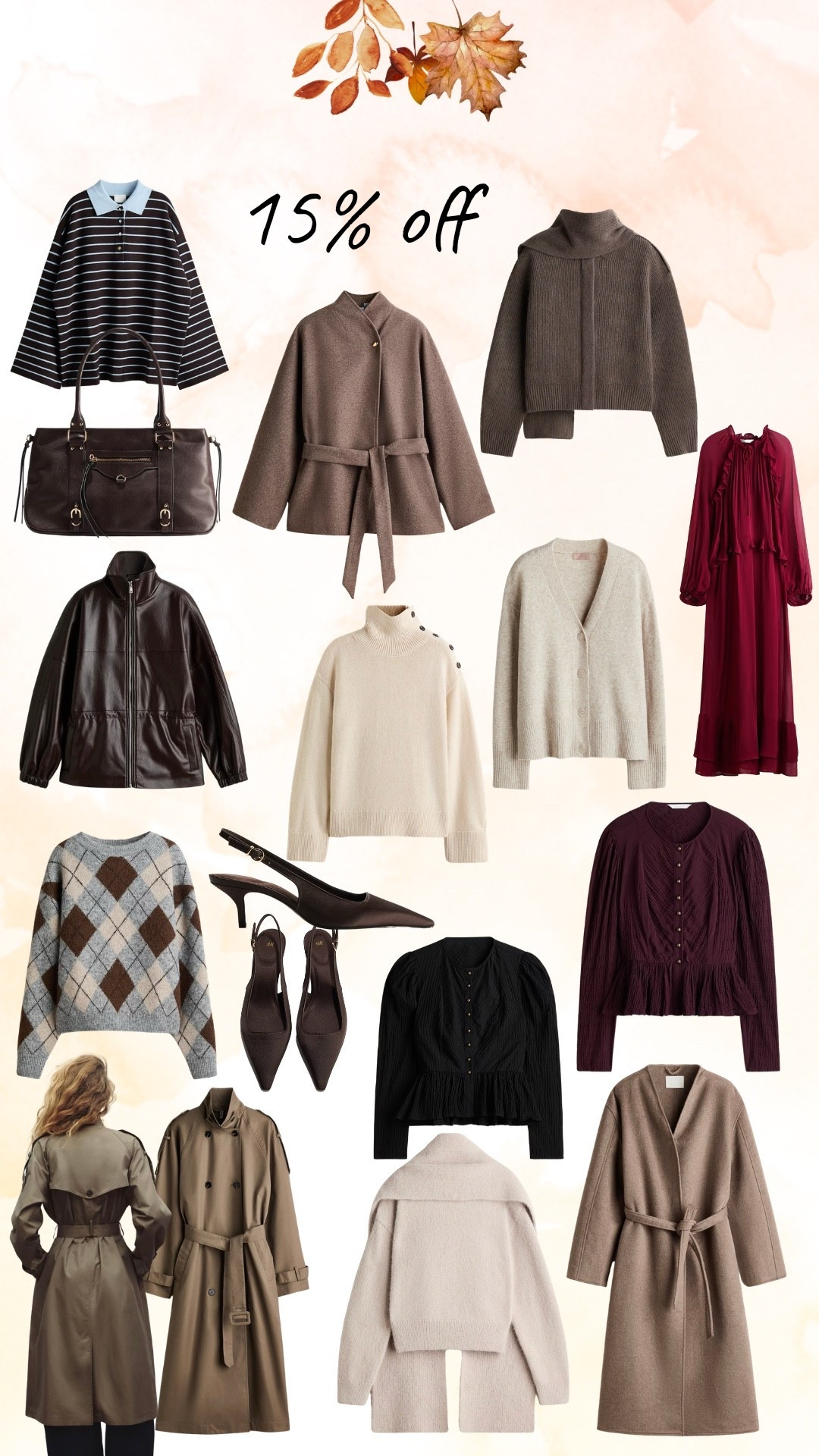 15% off h&m