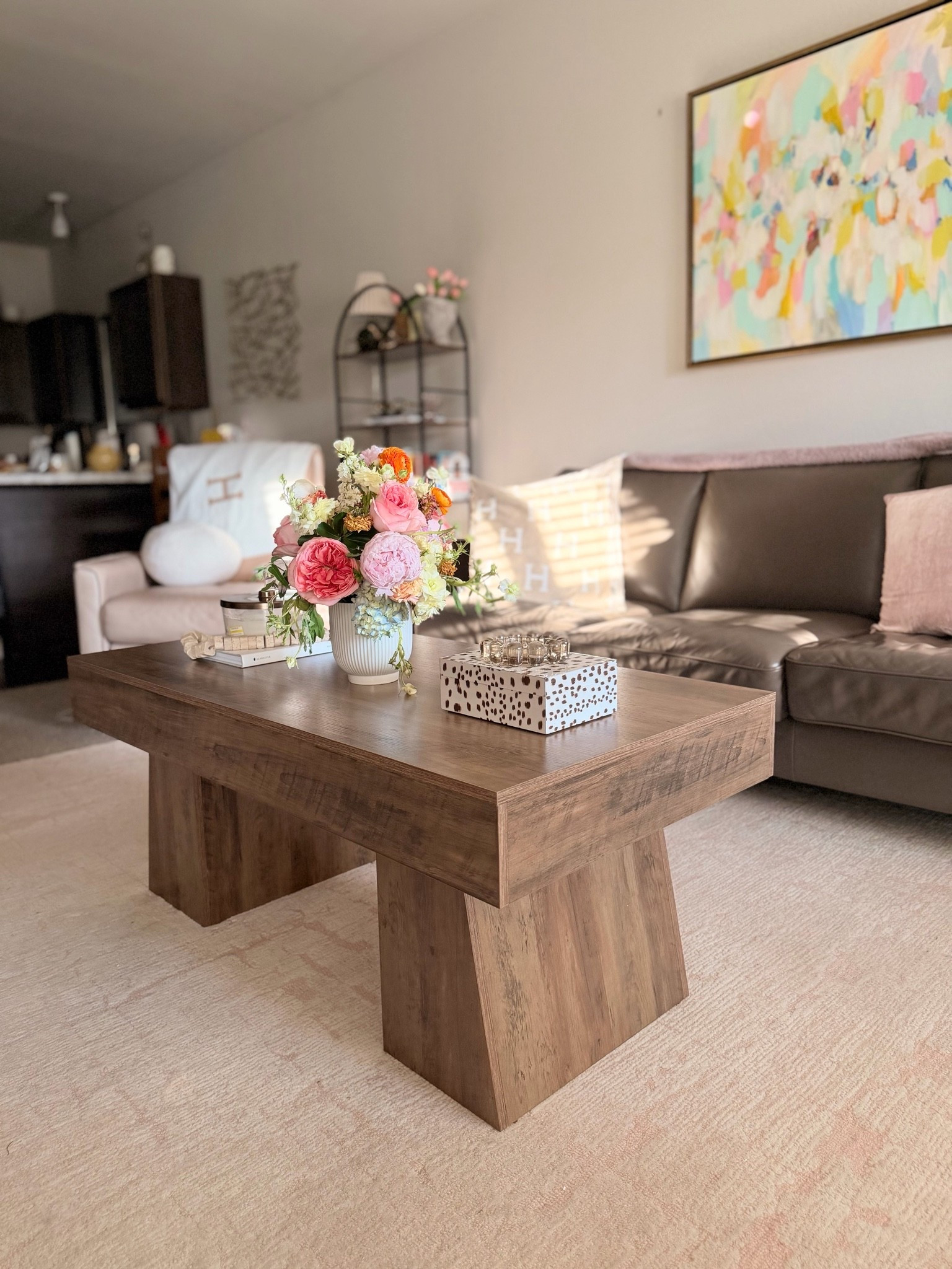 A moment for this beautiful farmhouse coffee table from Amazon that was actually pretty easy to assemble!

Can’t wait to style it!

#LTKstorytime #LTKHome #LTKvlog