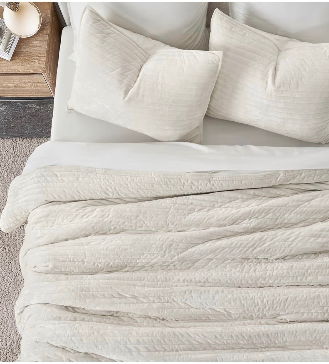Bedding neutral decor comforter 


#LTKOver40 #LTKSaleAlert #LTKHome