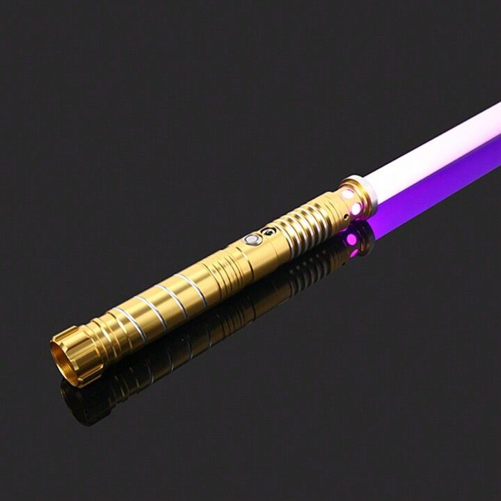 Metal Lightsaber RGB 16 Colors Change, Light Sword Toy USB Rechargeable With Force Vibration Hitt... | SHEIN