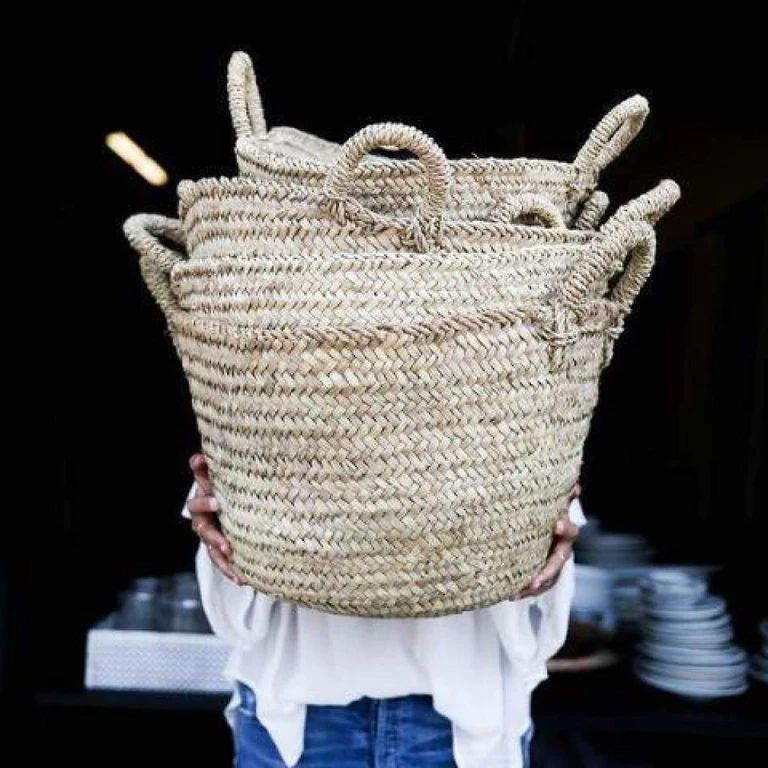 Big Moroccan Basket | Elsie Green US