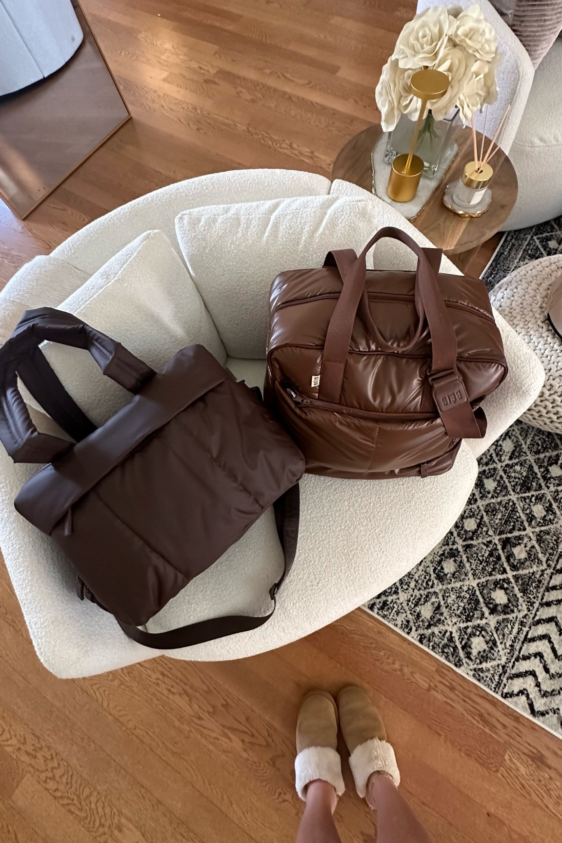 Calpak vs Beis 🤎 which brand are you loyal to? 

#LTKHome #LTKTravel #LTKItBag