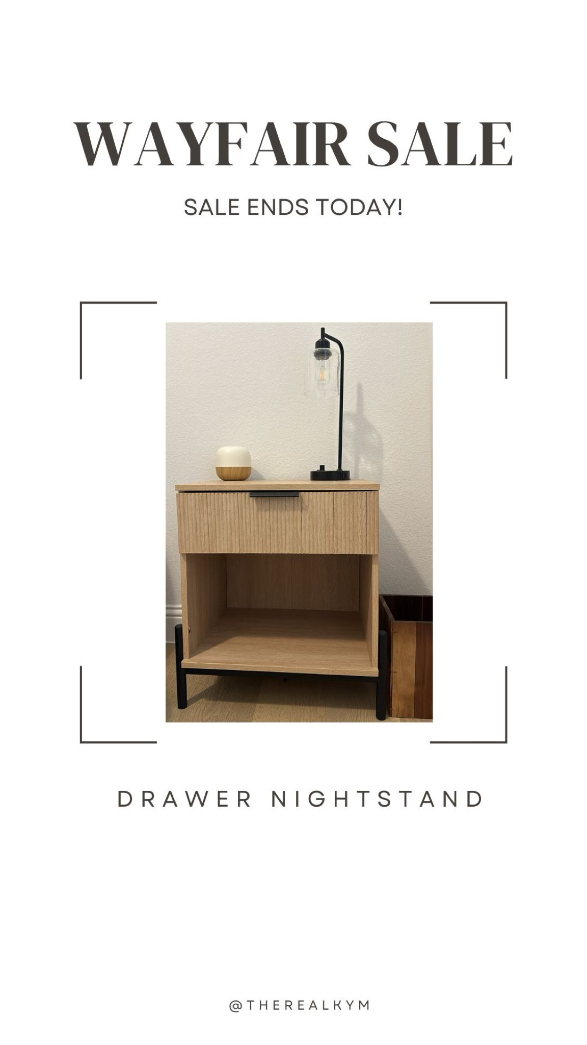 Wayfair Drawer Nightstand 

#LTKxWayDay #LTKHome