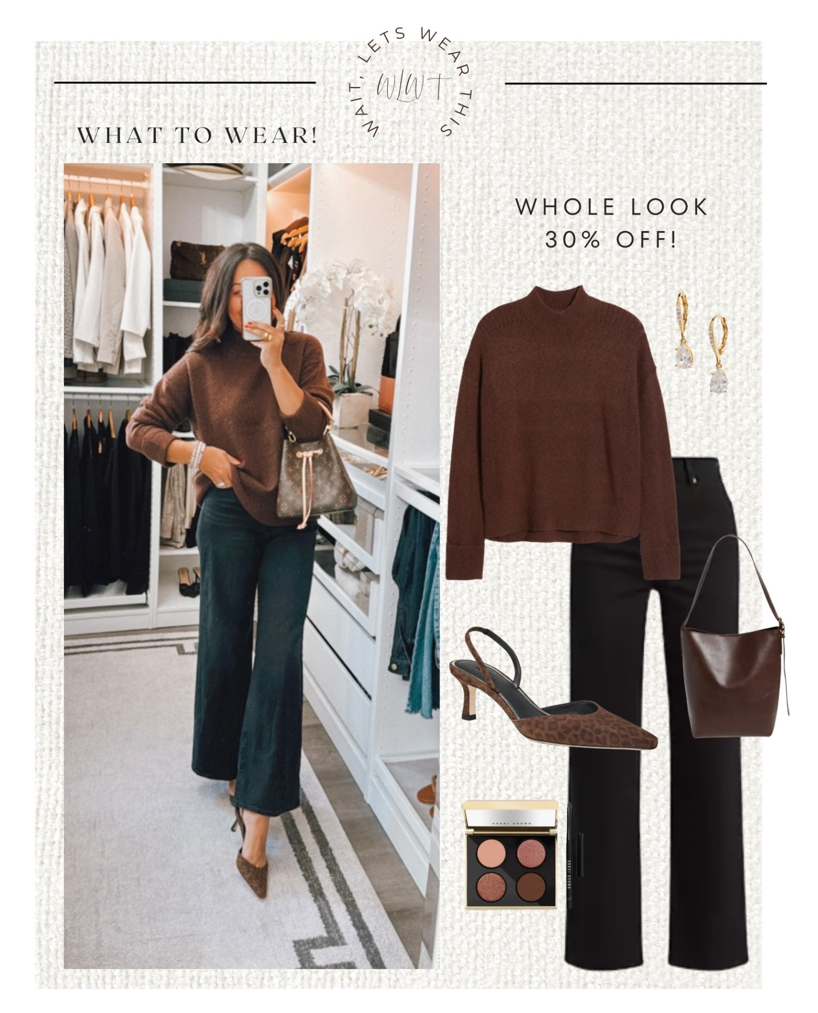 Nordstrom Anniversary Sale! 30% off⭐️
Jeans are 🔥 seriously the best silhouette! Fit TTS / wearing a small in the sweater 

#LTKSaleAlert #LTKOver40