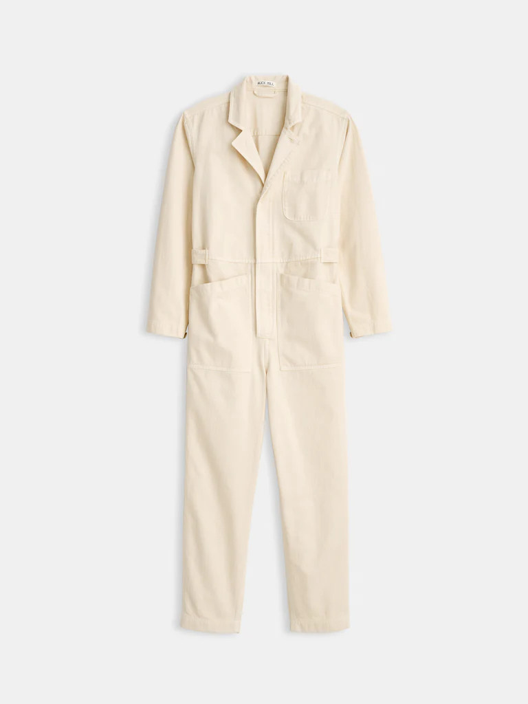Standard Zip Jumpsuit in Herringbone | Alex Mill