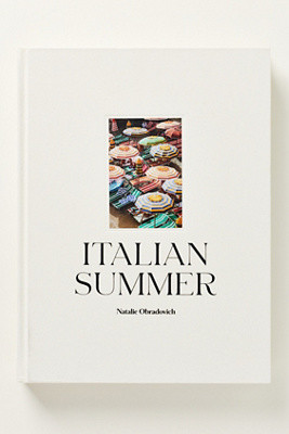 Italian Summer Hardcover Book | Anthropologie (US)