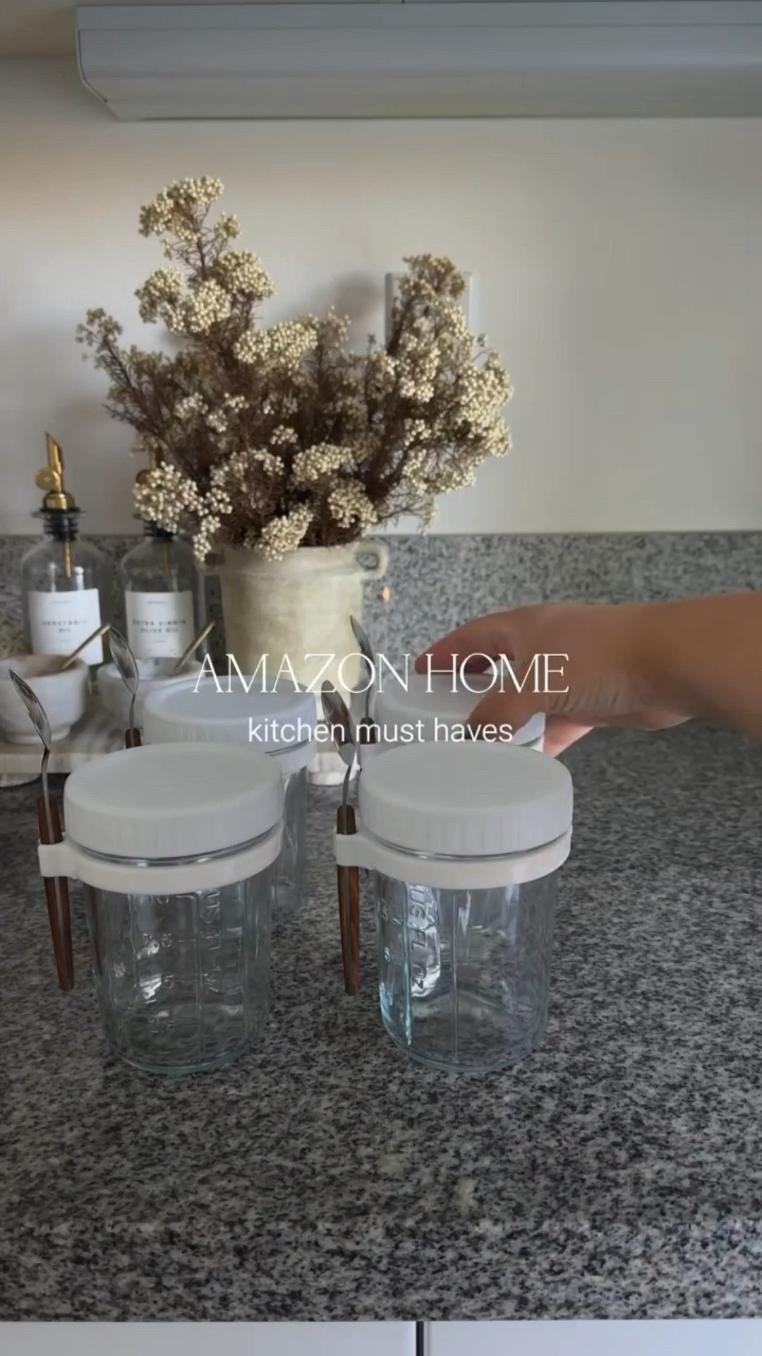 Such good mason jars for some delicious overnight oats 

#LTKfoodie #LTKdayinmylife #LTKHome