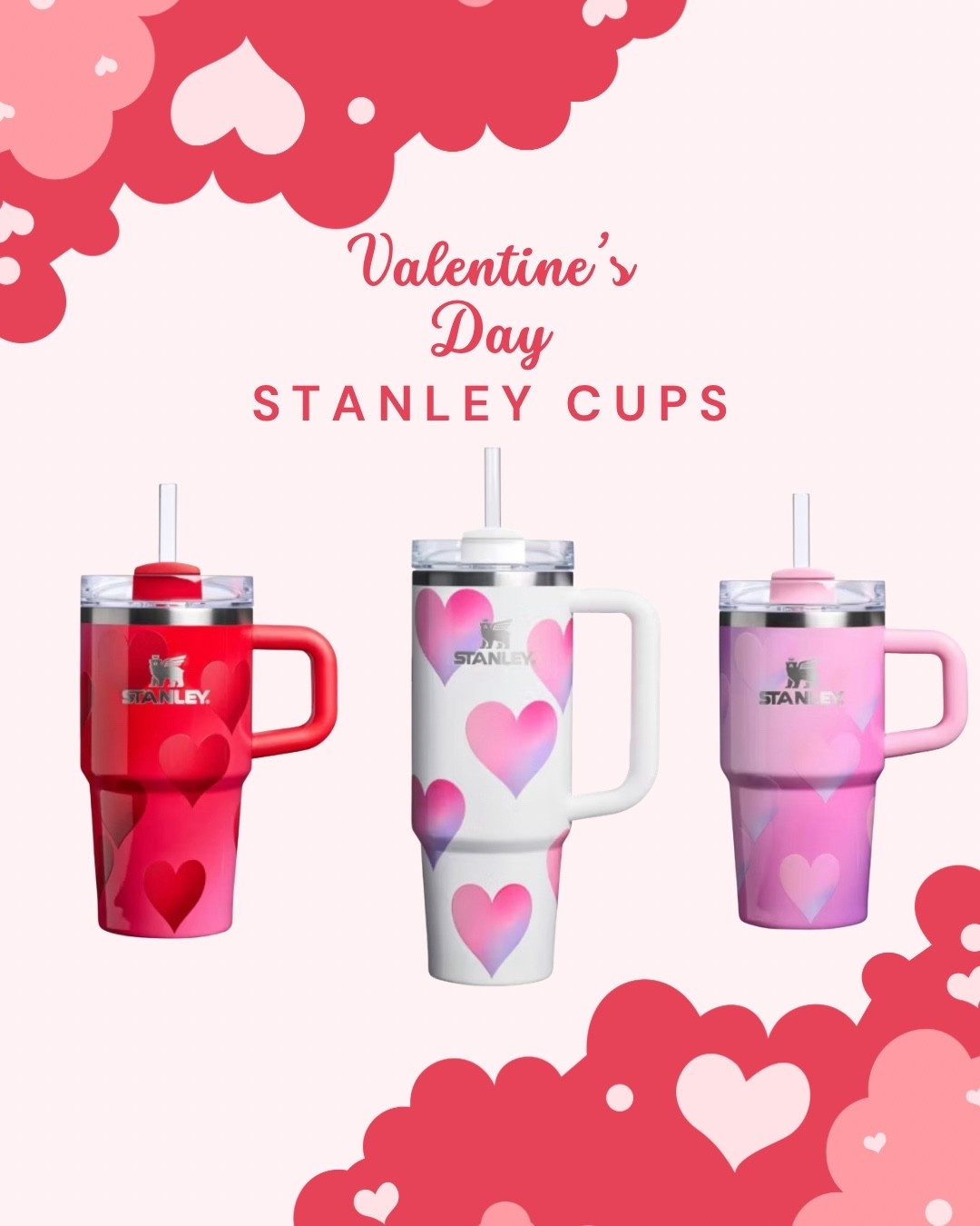 Valentine’s Day is in a month and if you’re looking for the Stanley cups for the vibes - they’re here! 💕

#LTKHome #LTKSeasonal #LTKFindsUnder50