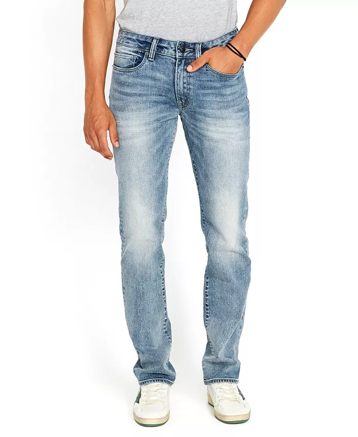 Buffalo David Bitton  Men's Straight Six Stretch Jeans - Macy's | Macy's