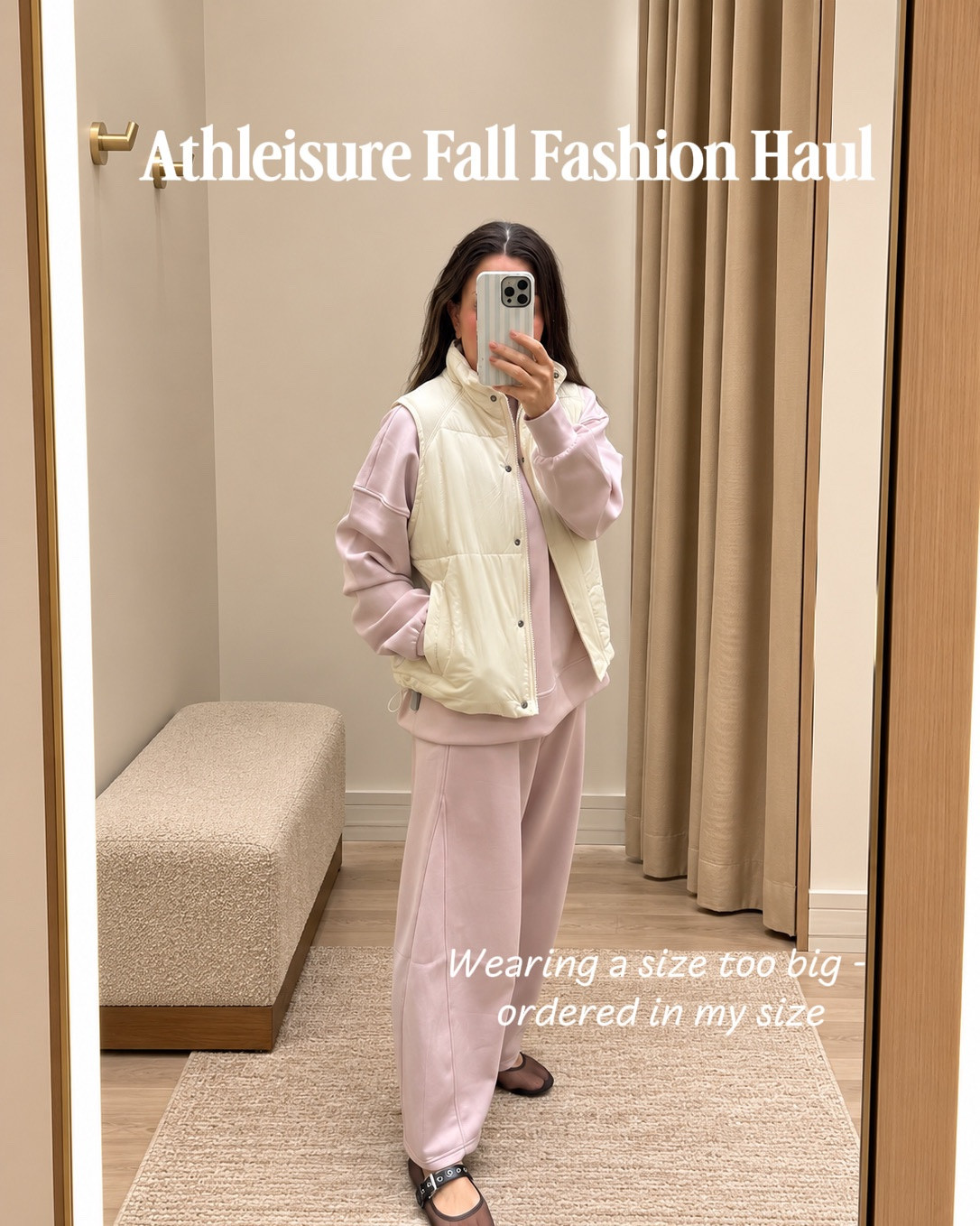 Kohl’s athleisure is SO good right now — these are some of my favorite comfy finds from my fall fashion haul, and tomorrow is the LAST DAY to save an extra 20%!

I found so many good pieces for those days when you want to be comfortable but still look put together — matching sets, leggings, cozy layers and easy basics that work for errands, travel days, airport outfits, school drop-off, coffee runs or just everyday casual outfits.

The pink set was one of my biggest surprises. The fabric is BUTTERY soft, it comes in several colors, and the pants are available in different lengths 🙌. Quick fit note: the size I’m wearing in the photo is too big on me because it was the smallest size available in store for me to try on. I loved it enough that I already ordered it in my correct size!

I also found some really good neutral athleisure pieces that are easy to mix and match — especially that cream vest for layering and the cozy fleece + leggings combination.

And the savings are really good right now: 20% off ends tomorrow + you can use Kohl’s Cash. If you order online for store pickup, you’ll receive Kohl’s Cash on orders over $49 when you pick up your order.

I linked all of my Kohl’s fall athleisure finds here so you can check sizes, lengths and all the color options. 🤍 fall outfit, fall outfit women over 50.

#LTKSaleAlert #LTKTravel #LTKOver40