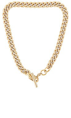 joolz by Martha Calvo Alex Curb Link Toggle Necklace in Gold from Revolve.com | Revolve Clothing (Global)