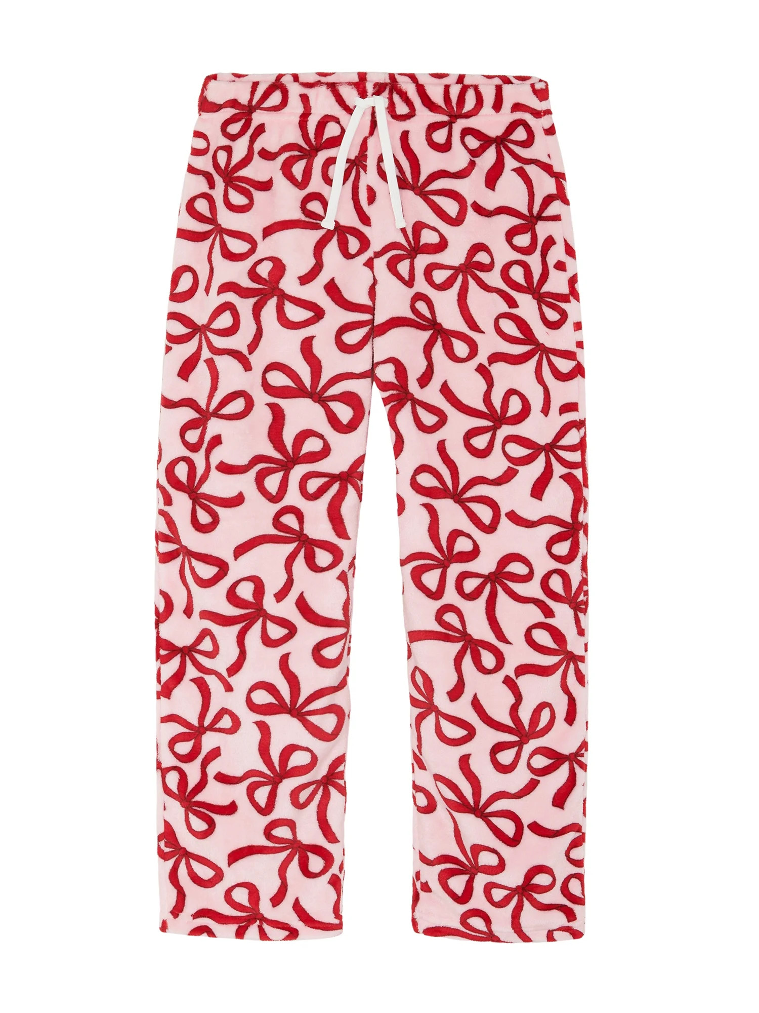 Wonder Nation Girls Straight Leg Sleep Pants, Sizes 4-18 | Walmart (US)