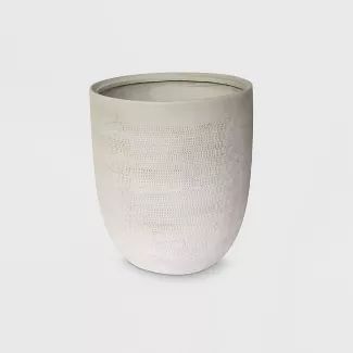 Textured Ceramic Planter White - Project 62™ | Target