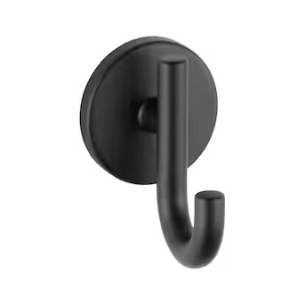 Delta Trinsic Matte Black Single-Hook Wall Mount Towel Hook | Lowe's